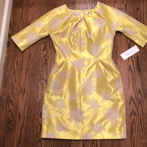lela rose yellow dress